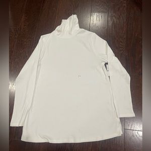 NEW Lane Bryant Long Sleeve Turtleneck Ivory  Plus Size 14/16